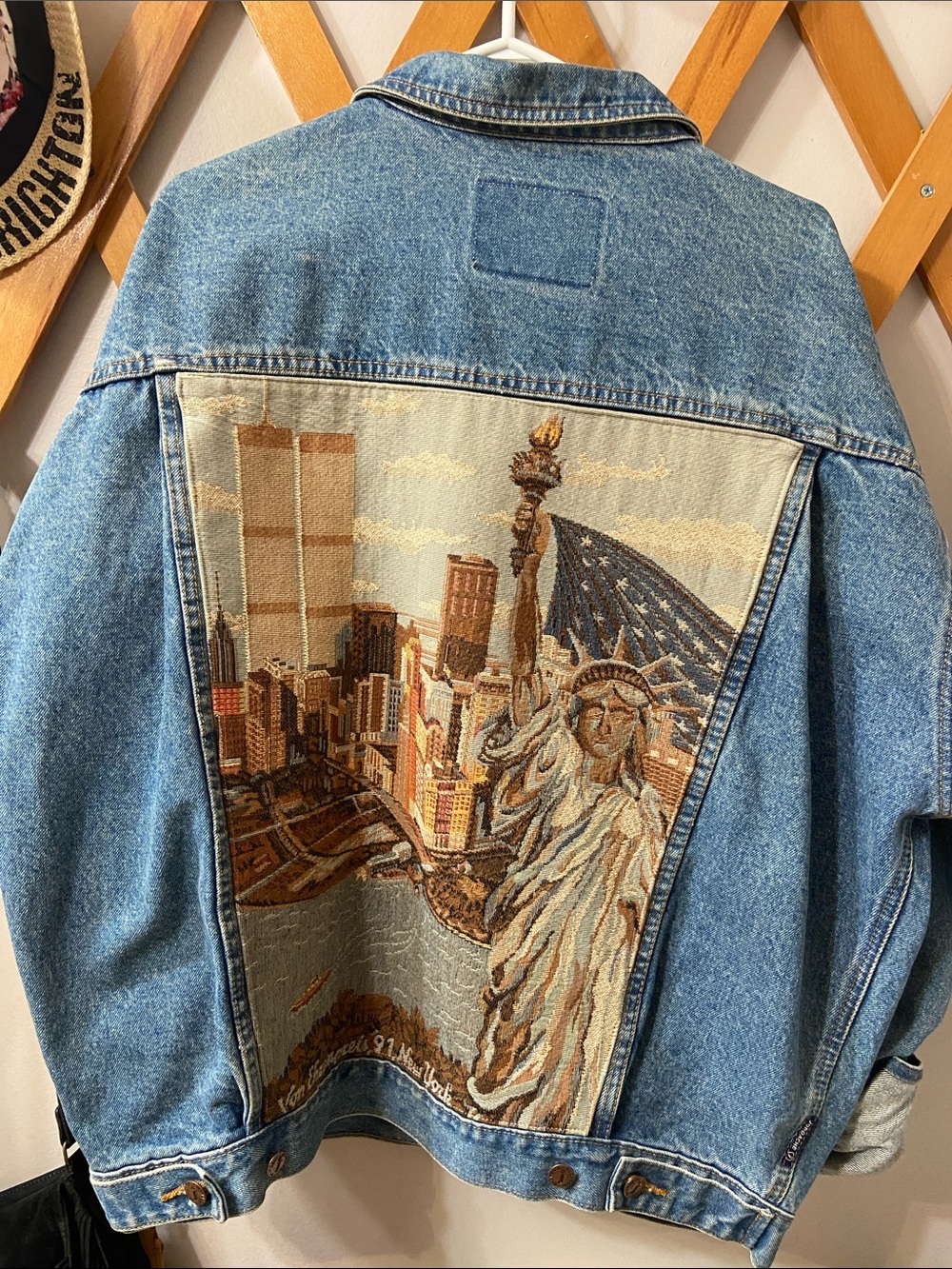 Vintage 90’s NYC Embroidered Jordache Jacket